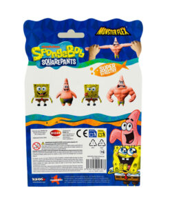 Monsterflex Bob Esponja Figura Elástica Varios Modelos