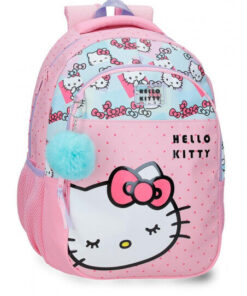Mochila Adap. 41cm 2c. Hello Kitty Bows