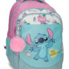 Mochila Adap. 41cm 3c. Stitch Little Destruction