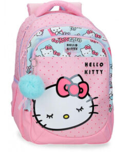 Mochila Adap. 42cm 3c. Hello Kitty Bows