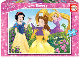 Puzzle Infantil Princesas Disney 100 Piezas