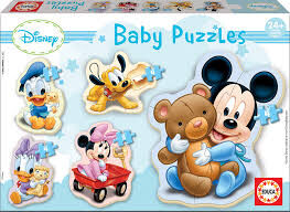 Puzzles Baby Educa Mickey