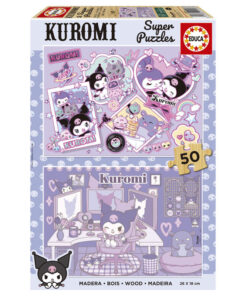 Puzzle 2x50 Kuromi (madera)