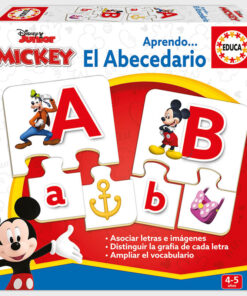 Puzzle Aprendo… El Abecedario Mickey And Friends