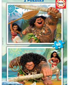 Puzzle Educa Vaiana De 2 X 48 Piezas