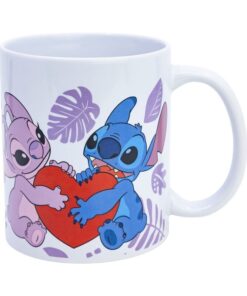 Taza Ceramica 325 Ml En Caja De Regalo Stitch Safe