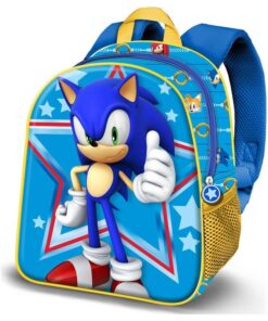 Sonic Mochila 3d Elite Star