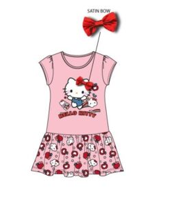 Vestido Hello Kitty Estampado Manzanas