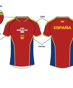 Camiseta Adulto España Fifa World Cub