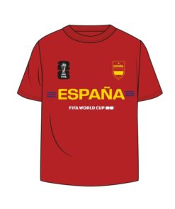 Camiseta Básica Adulto España Fifa 2026