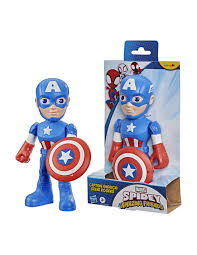 Spidey And His Amazing Friends Figura Capitán América 28cm