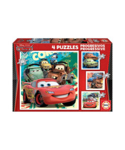 Educa Puzzle Progresivo 12-16-20-25 Piezas Cars 2