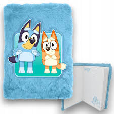 Libreta De Peluche A5 Bluey