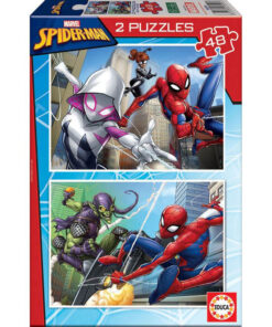 Educa Puzzle 2 X 48 Piezas Spider-man