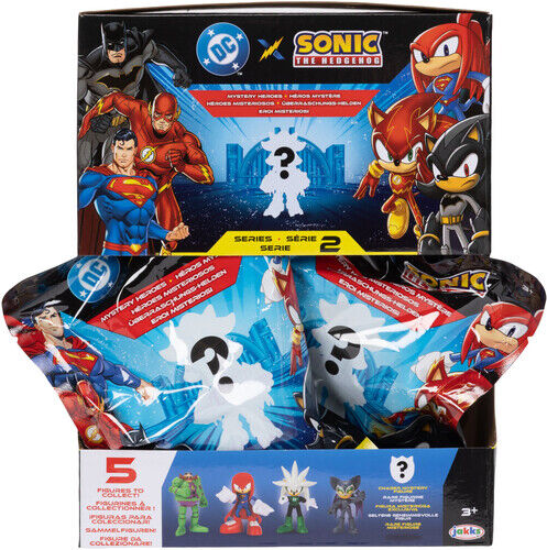 Sonic X Dc - Surtido Sobres Ciegos De Figuras 4 Cm, Serie 1