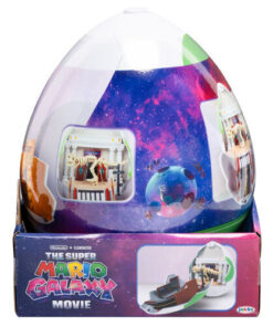 Super Mario Galaxy - Playset Huevo De Yoshi Con Elementos Funcionales, Incluye Figuras 4 Cm (yoshi Y Mario)